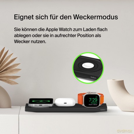 Bezprzewodowa ładowarka MagSafe 3w1 czarna