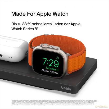 Bezprzewodowa ładowarka MagSafe 3w1 czarna