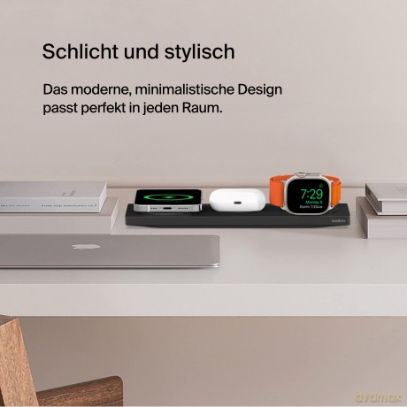 Bezprzewodowa ładowarka MagSafe 3w1 czarna