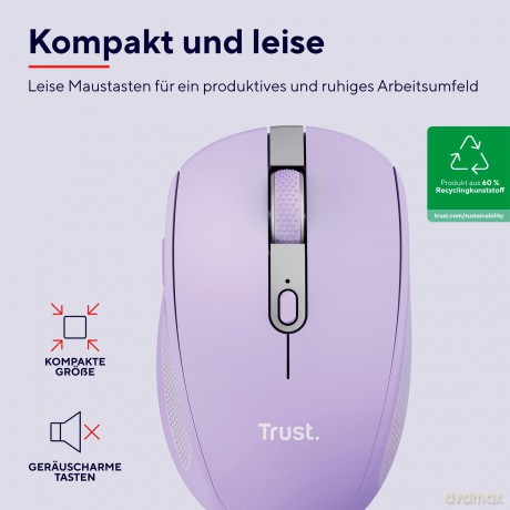Bezprzewodowa mysz OZAA Compact Fioletowa Bigfoot Podkładka pod mysz Podkładka pod mysz Boye eco czarnaPodkładka pod mysz i klawiaturę XXL czarnaPodkładka pod mysz i klawiaturę Benya XXL zielonaPodkładka pod mysz i klawiaturę Benya XXL niebieskaBi