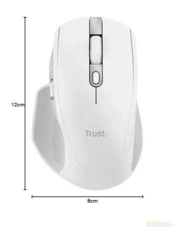 Bezprzewodowa mysz OZAA+ Multi-Connect Biała