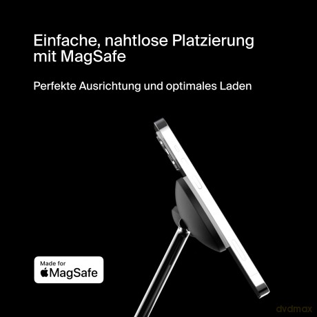 Bezprzewodowa podstawka ładująca BOOST CHARGE PRO 3w1 MagSafe czarna