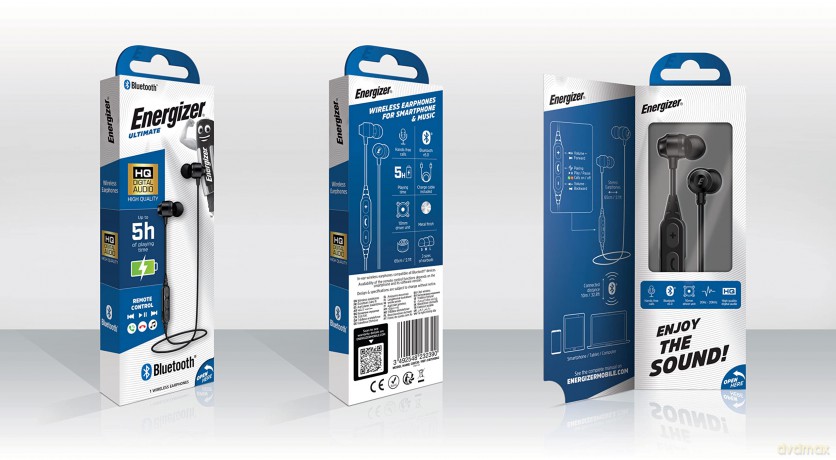 Bezprzewodowe słuchawki douszne Bluetooth V5.0