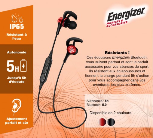 Bezprzewodowe słuchawki sportowe Bluetooth V5.0