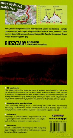 Bieszczady, Beskid Niski, Góry Sanocko-Turczańskie [KSIĄŻKA]