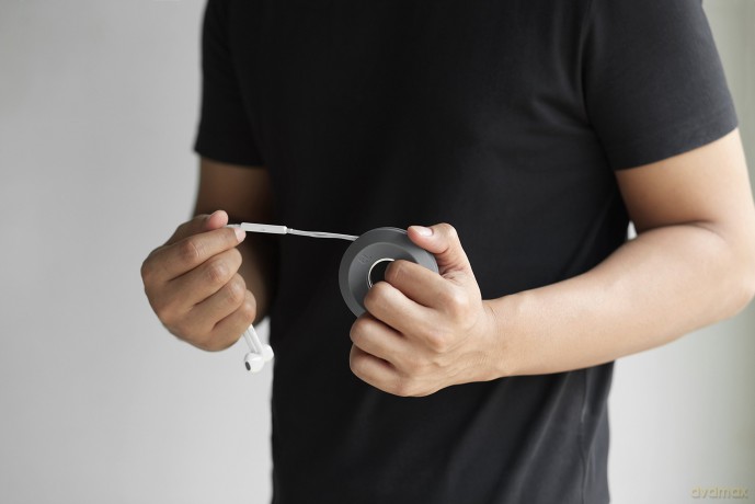Cableyoyo V2 uchwyt na kable ciemnoszary