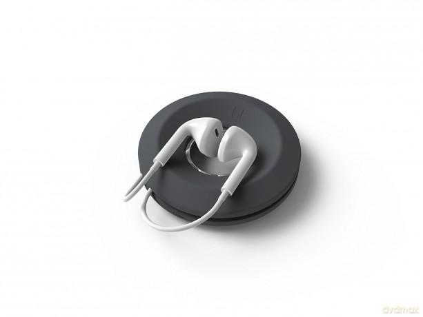 Cableyoyo V2 uchwyt na kable ciemnoszary