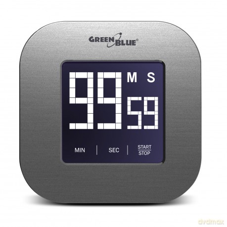 Cyfrowy timer stoper minutnik magnetyczny z dotykowym ekranem GB524
