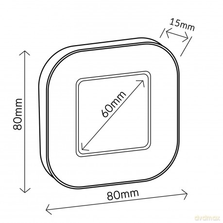 Cyfrowy timer stoper minutnik magnetyczny z dotykowym ekranem GB524
