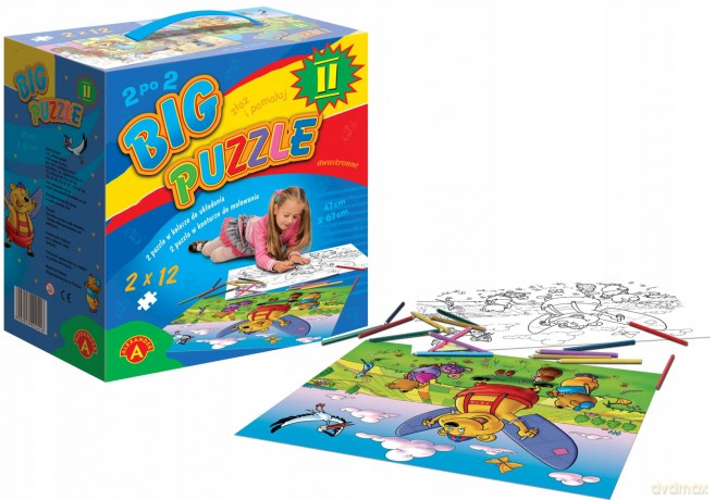 Big puzzle 2 - do kolorowania [PUZZLE]