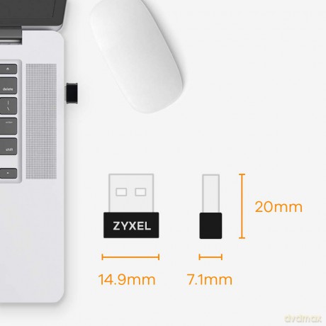 Dwuzakresowy adapter bezprzewodowy AC1200 Nano USB NWD6602-EU0101F