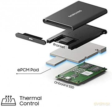 Dysk Portable T7 2TB USB3.2 GEN.2 szary