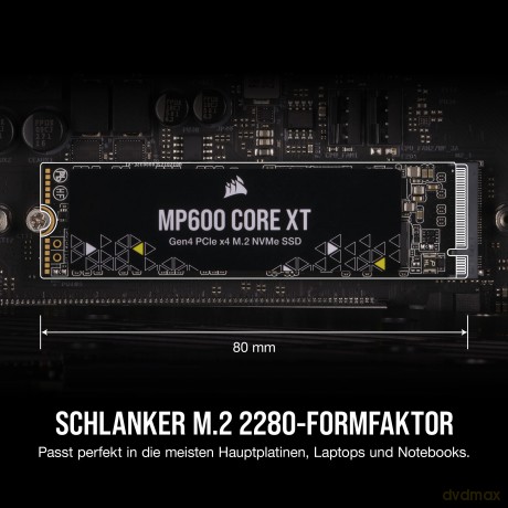 Dysk SSD 1TB MP600 CORE XT 5000/3500 MB/s M.2 NVMe PCIe Gen4 x4