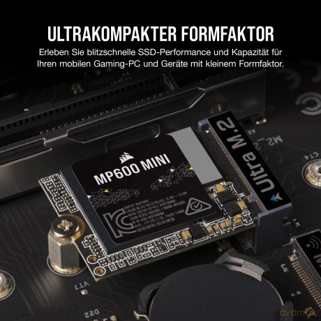 Dysk SSD 1TB MP600 MINI 4800/4800 MB/s PCIe Gen 4.0 x4 M.2 2230