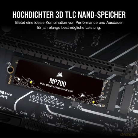 Dysk SSD 1TB MP700 Series 9500/8500 MB/s PCIe Gen 5.0 x4 NVMe 2.0