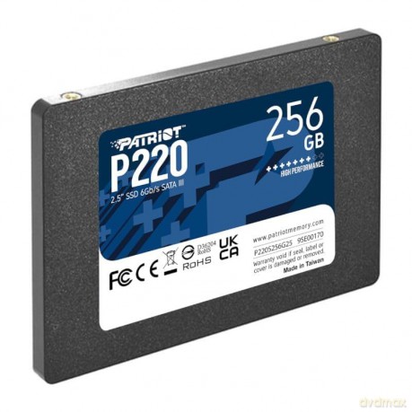 Dysk SSD 256GB P220 550/490 MB/s SATA III 2,5