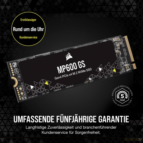 Dysk SSD 2TB MP600 GS 4800/4500 MB/s M.2 Gen4 PCIe x4 NVMe 1.4