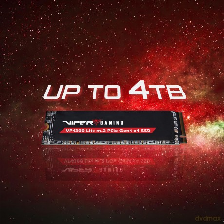 Dysk SSD 2TB Viper VP4300 Lite 7400/6400 M.2 PCIe Gen4x4 NVMe 2.0 PS5