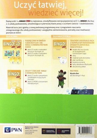 Bingo w! PLUS 2 podr 2A i 2B + 2CD [KSIĄŻKA]