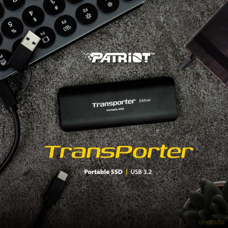 Dysk SSD 512GB Transporter 1000/1000 MB/s Type-C