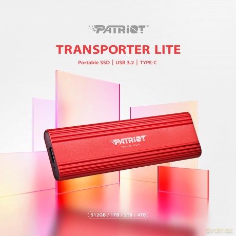 Dysk SSD 512GB Transporter Lite 1000/1000 MB/s Type-C