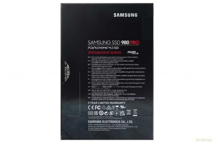 Dysk SSD 980PRO Gen4.0x4 500 GB NVMeMZ-V8P500BW