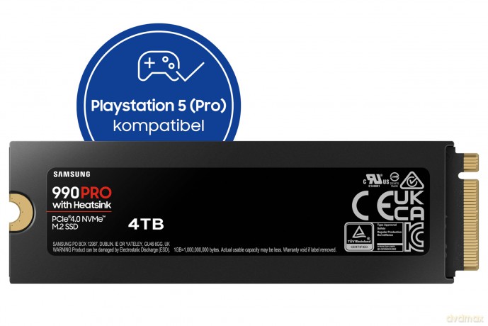 Dysk SSD 990PRO Heatsink NVMe 4TB MZ-V9P4T0CW