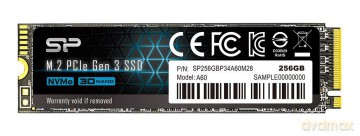 Dysk SSD A60 256GB M.2 PCIe 2100/1200 MB/s NVMe
