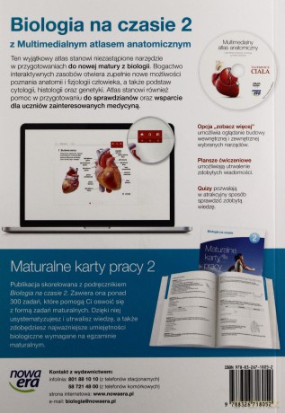 Biologia LO 2 Na czasie... Podr ZR NPP+ kod Matura [KSIĄŻKA]