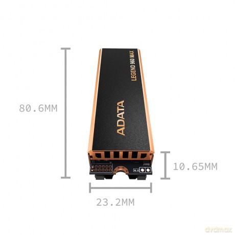 Dysk SSD LEGEND 960 MAX 1TB PCIe 4x4 7.4/6 GB/s M2