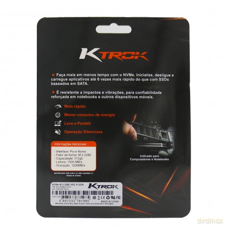 Dysk SSD ME300 M.2 PCI-Ex4 512GB TLC 2.5 GB/s NVMe