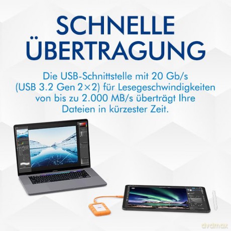 Dysk SSD Mini Rugged 500GB USB 3.2 STMF500400