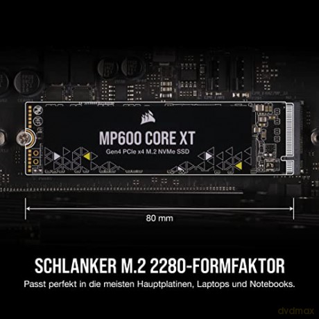 Dysk SSD MP600 CORE XT 4TB 5000/4400 MB/s M.2 PCIe Gen 4x4 NVMe 1.4