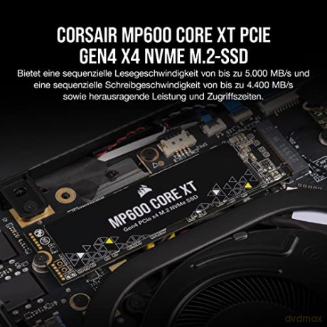 Dysk SSD MP600 CORE XT 4TB 5000/4400 MB/s M.2 PCIe Gen 4x4 NVMe 1.4
