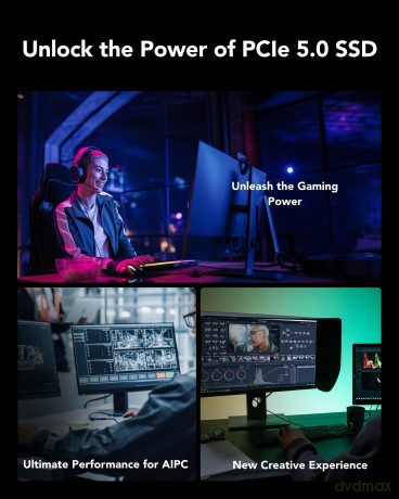 Dysk SSD NM1090 2TB Gen5 12000/11000 Radiator RGB