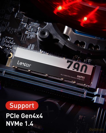Dysk SSD NM790 4TB 2280 PCIeGen4x4 7400/6500MB/s