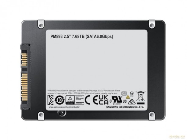 Dysk SSD PM893 DCT 7680GB MZ7L37T6HBLA-00W07 SATA