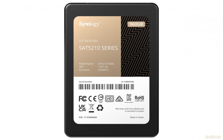 Dysk SSD SATA 2,5 960GB 7mm SAT5210-960G