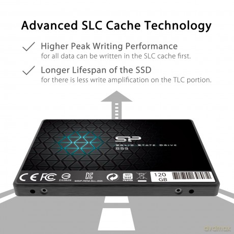 Dysk SSD Slim S55 120GB 2,5" SATA3 460/360 MB/s 7mm