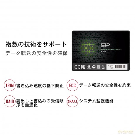 Dysk SSD Slim S56 120GB 2,5" SATA3 460/360 MB/s 7mm
