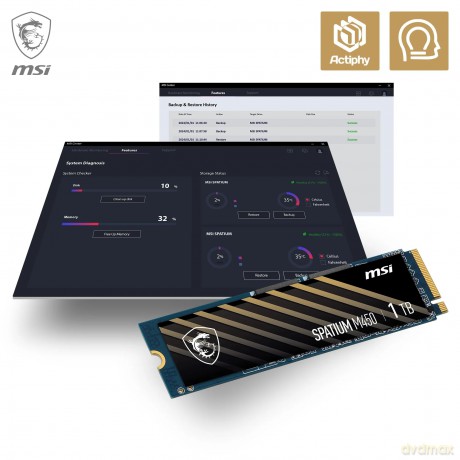 Dysk SSD SPATIUM M450 1TB M.2 PCIe4 3600/3000MB/s
