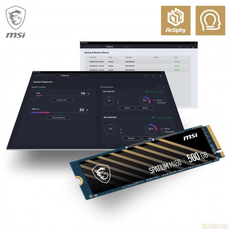 Dysk SSD SPATIUM M450 500GB M.2 PCIe4 3600/2300MB/s