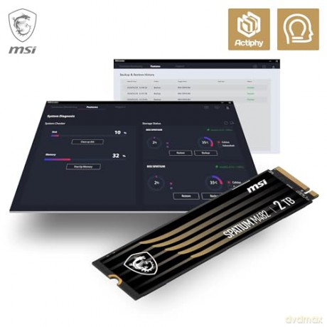 Dysk SSD SPATIUM M482 2TB M.2 PCIe4 7300/6400MB/s