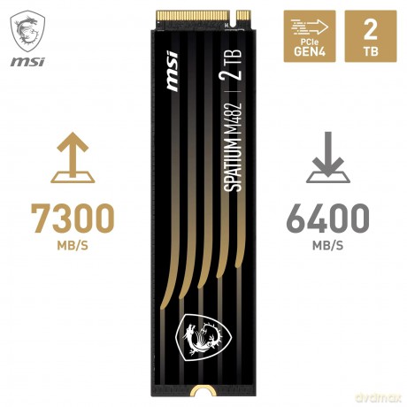 Dysk SSD SPATIUM M482 2TB M.2 PCIe4 7300/6400MB/s