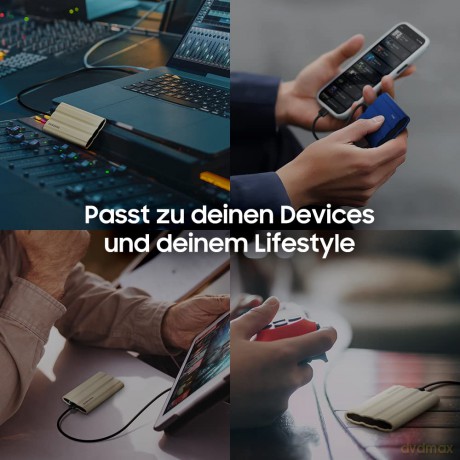 Dysk SSD T7 Shield 1TB USB 3.2, czarny