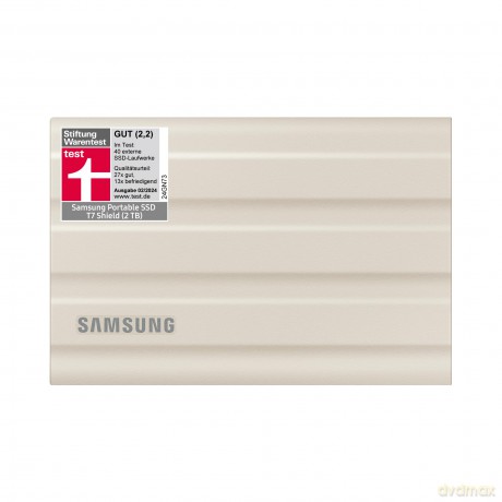 Dysk SSD T7 Shield 2TB USB 3.2, beżowy