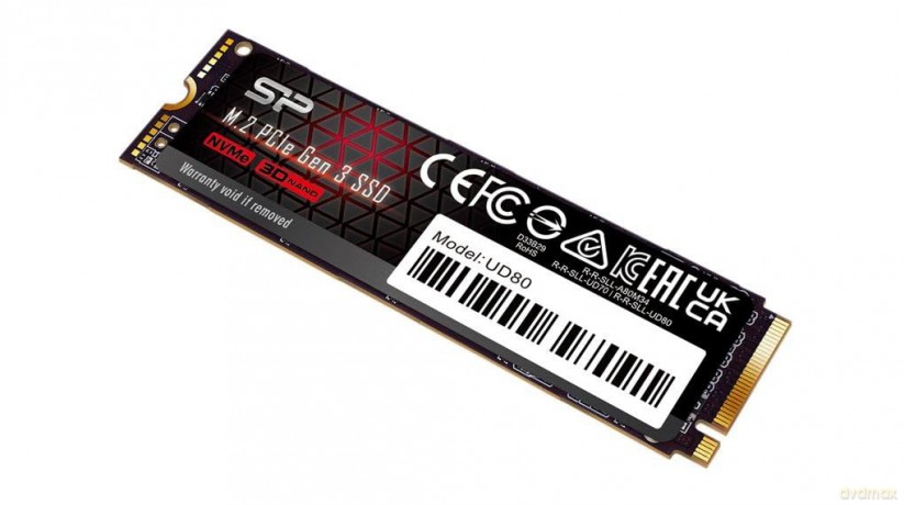 Dysk SSD UD80 2TB PCIe M.2 2280 Gen 3x4 3400/3000 MB/s