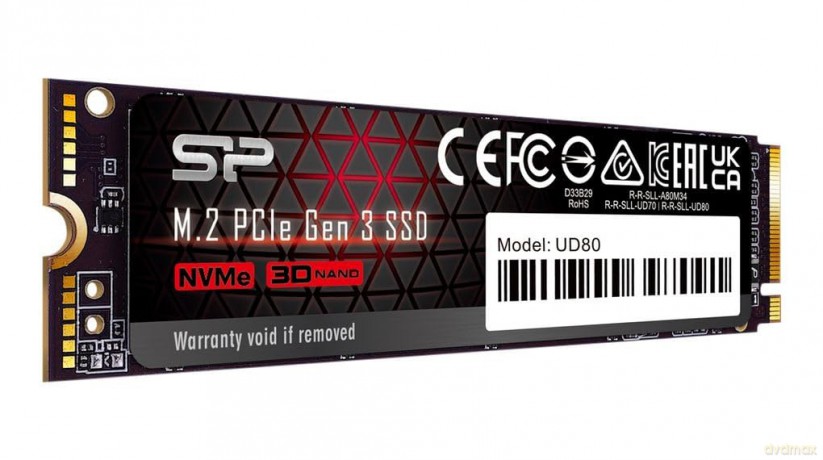 Dysk SSD UD80 2TB PCIe M.2 2280 Gen 3x4 3400/3000 MB/s