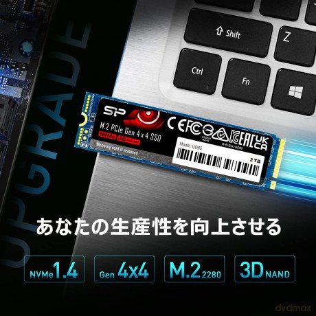 Dysk SSD UD85 2TB PCIe M.2 2280 NVMe Gen 4x4 3600/2800 MB/s