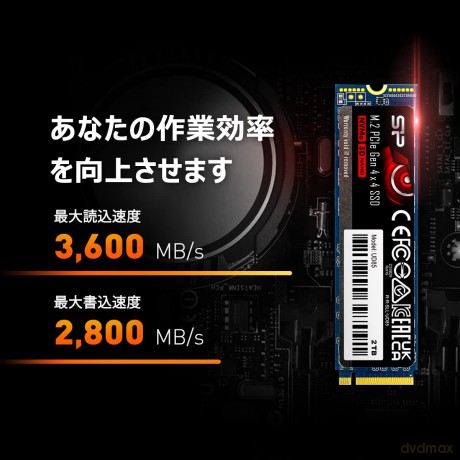 Dysk SSD UD85 500GB PCIe M.2 2280 NVMe Gen 4x4 3600/2400 MB/s
